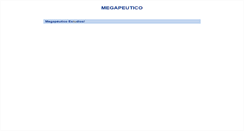Desktop Screenshot of megapeutico.com